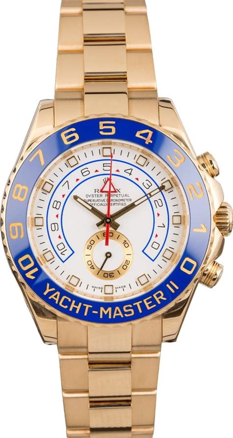 rolex yacht master 2 gold price.